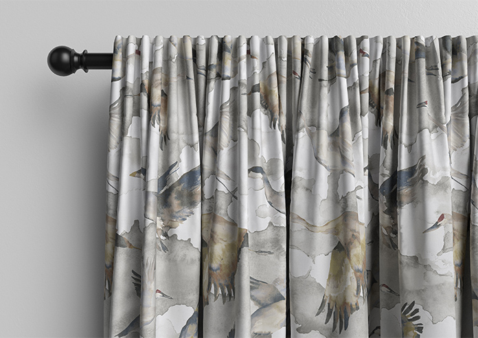 Flyway, Natural - Made to Measure Curtains - Image 10